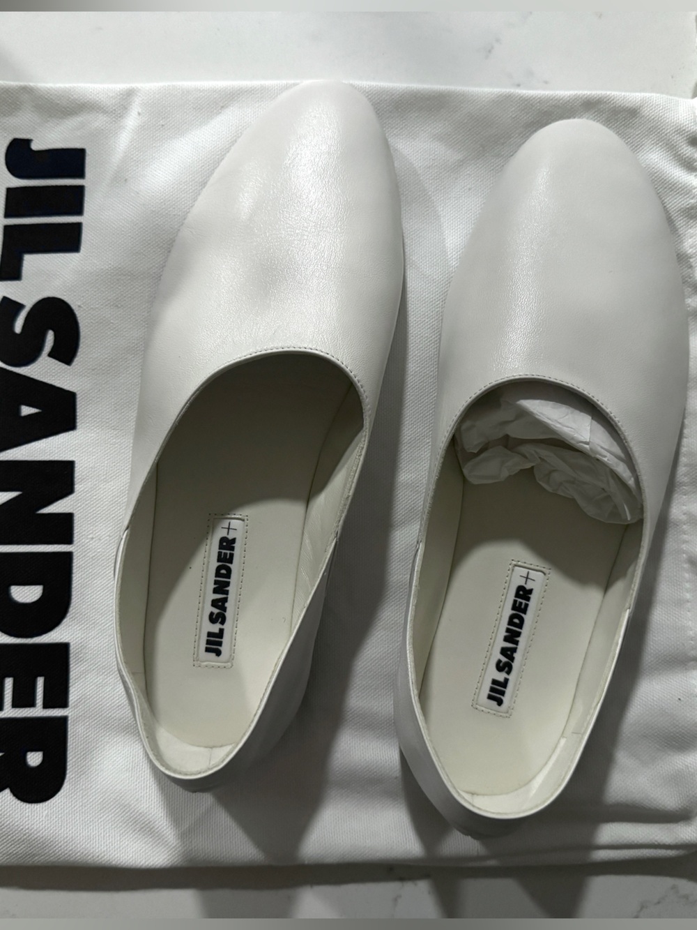 Jil Sander Ballerina Glove Flats